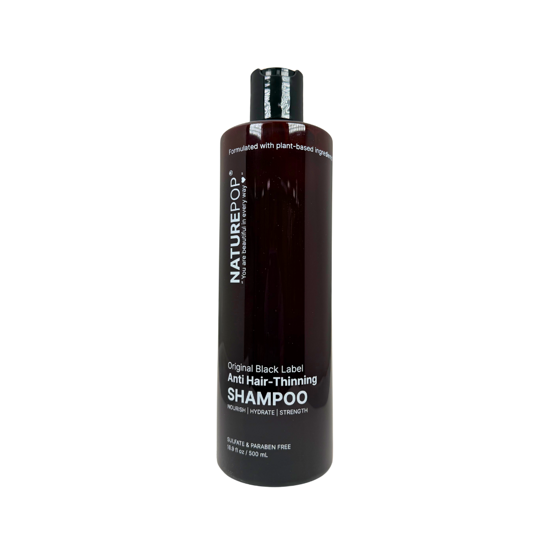 NATUREPOP Premium Black Garlic Shampoo - 16.9 fl oz/ 500 mL