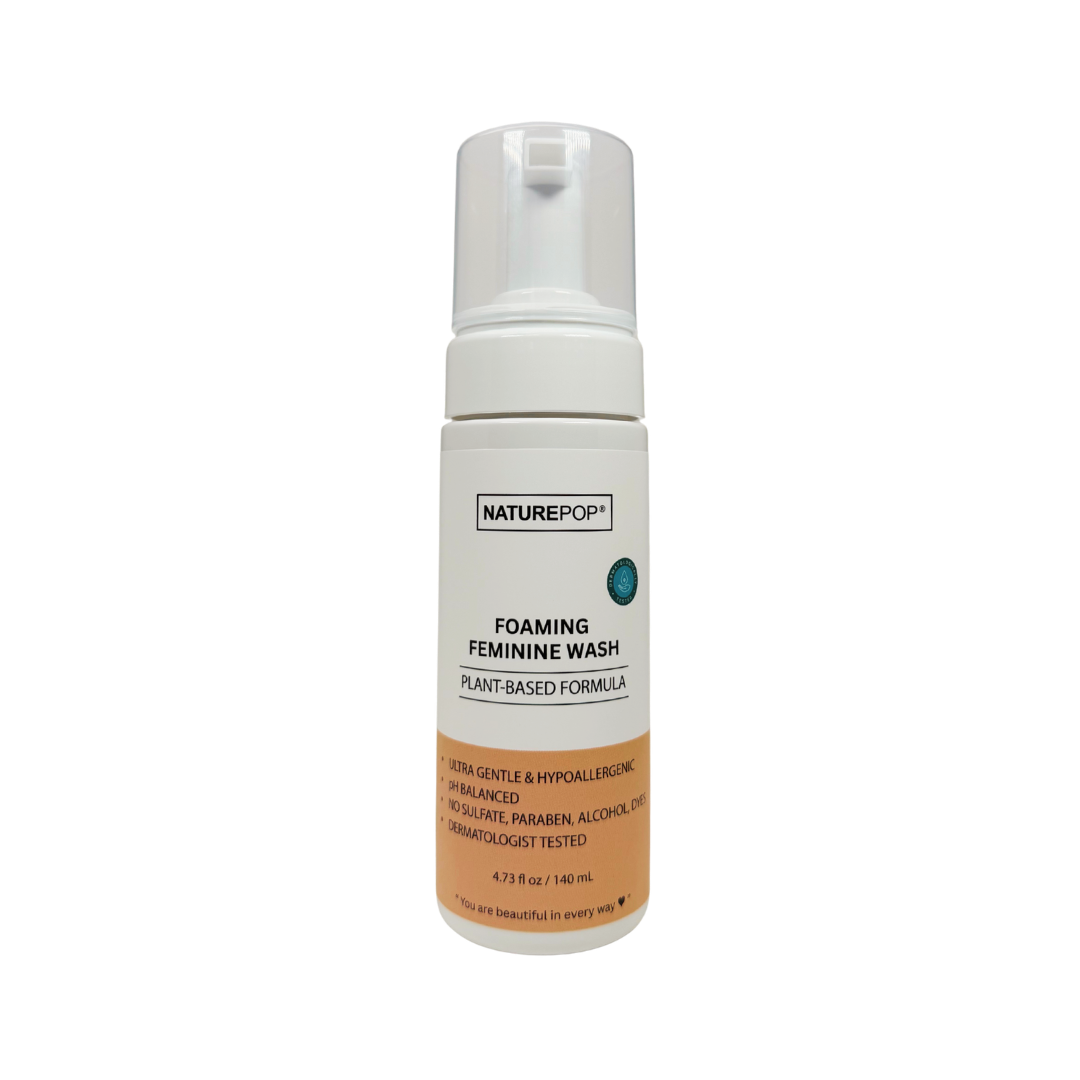 NATUREPOP Foaming Feminine Wash - 4.73 fl oz/ 140 mL