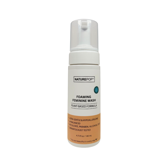 NATUREPOP Foaming Feminine Wash - 4.73 fl oz/ 140 mL