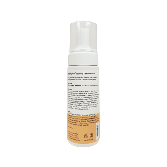NATUREPOP Foaming Feminine Wash - 4.73 fl oz/ 140 mL