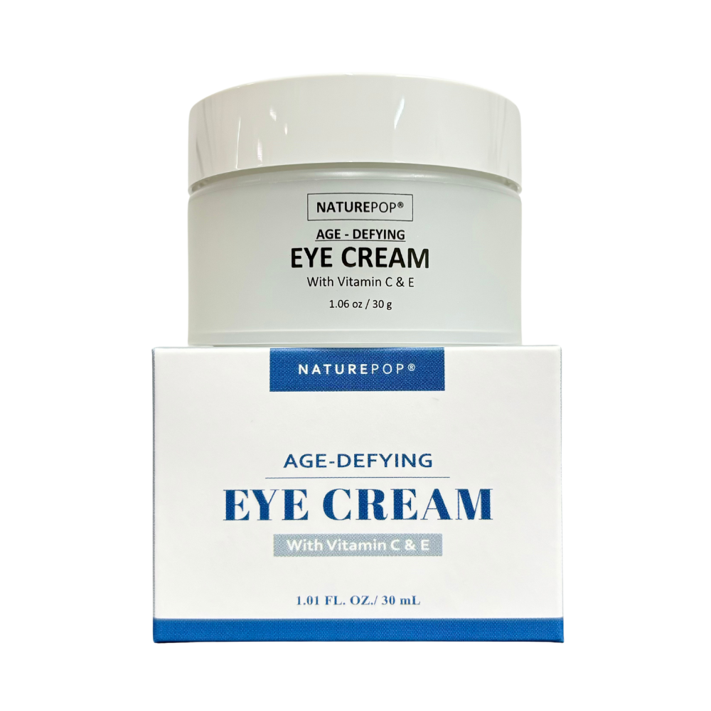 NATUREPOP Age-Defying Eye Cream w/ Vitamin C & E - 30 mL