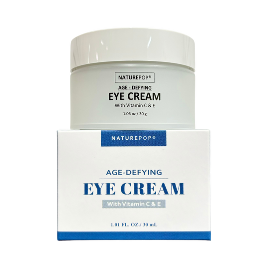 NATUREPOP Age-Defying Eye Cream w/ Vitamin C & E - 30 mL